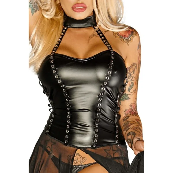 Langes Kleid F139 von Noir Handmade Diva Collection kaufen | Fesselliebe