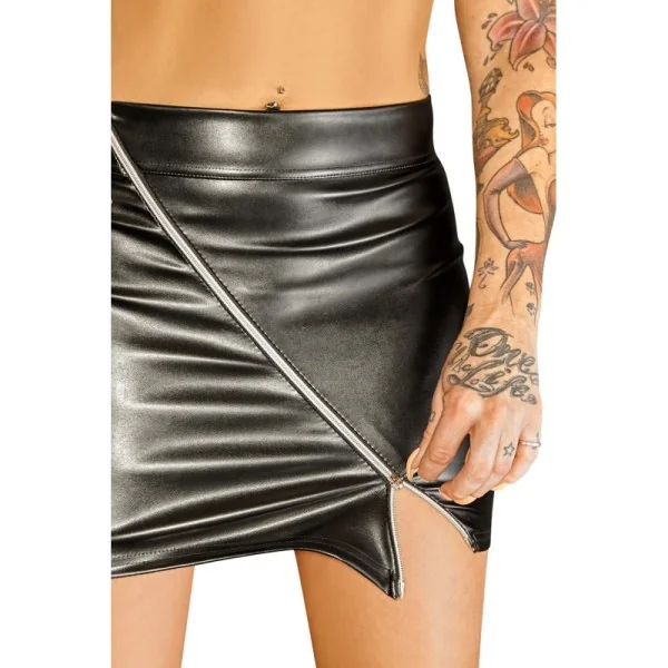 Schwarzer Minirock F126 von Noir Handmade Diva Collection kaufen | Fesselliebe