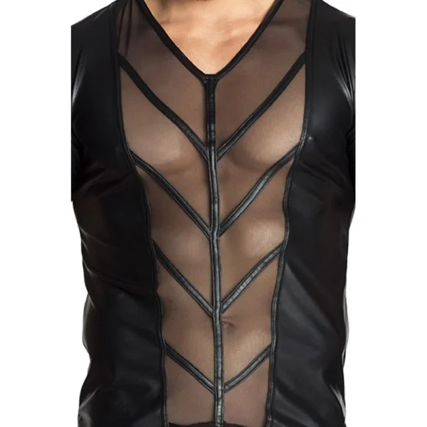 Schwarzes Shirt H029 von Noir Handmade kaufen | Fesselliebe