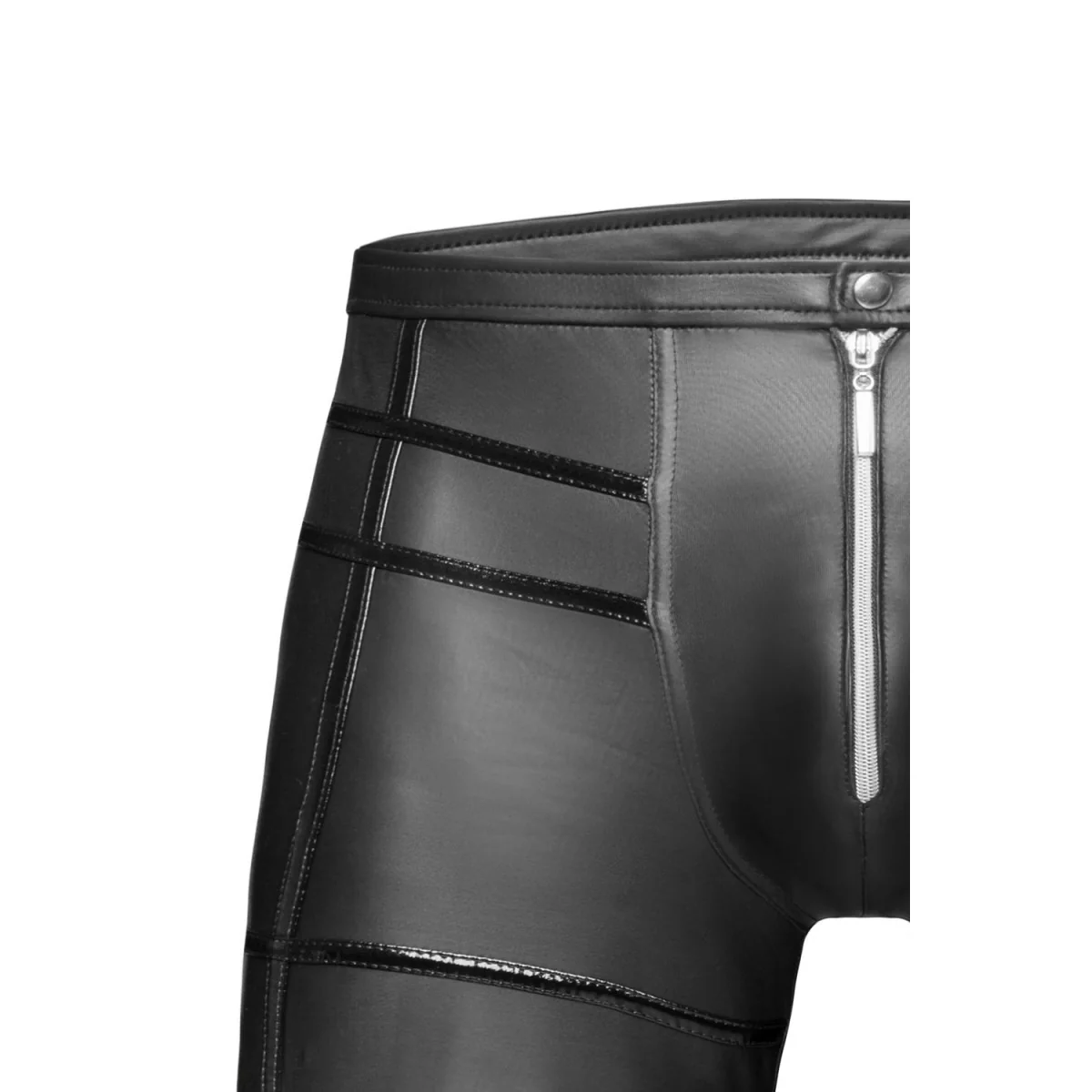 Schwarze Lange Hose H021 von Noir Handmade kaufen | Fesselliebe