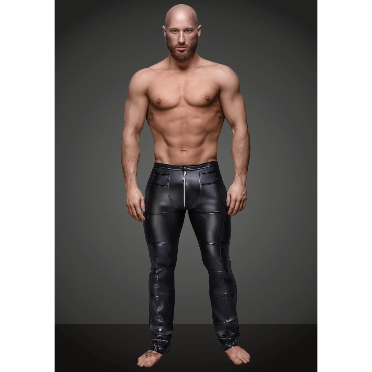 Schwarze Lange Hose H021 von Noir Handmade kaufen | Fesselliebe