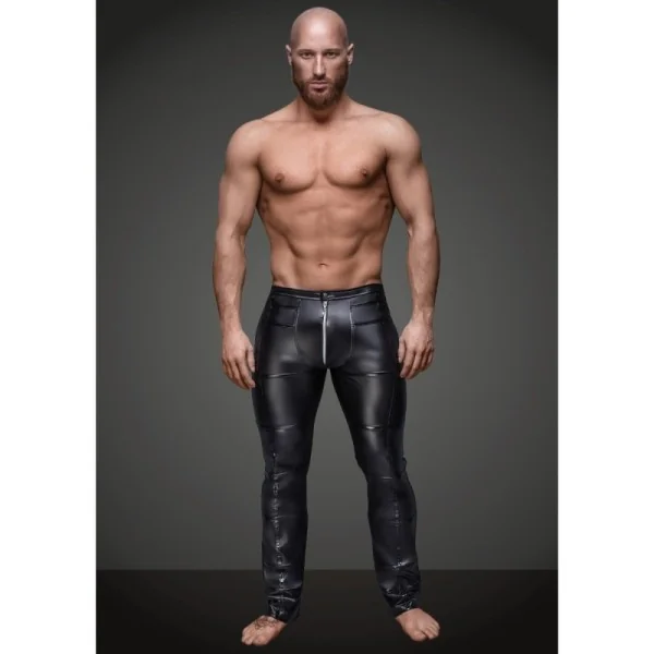 Schwarze Lange Hose H021 von Noir Handmade kaufen | Fesselliebe