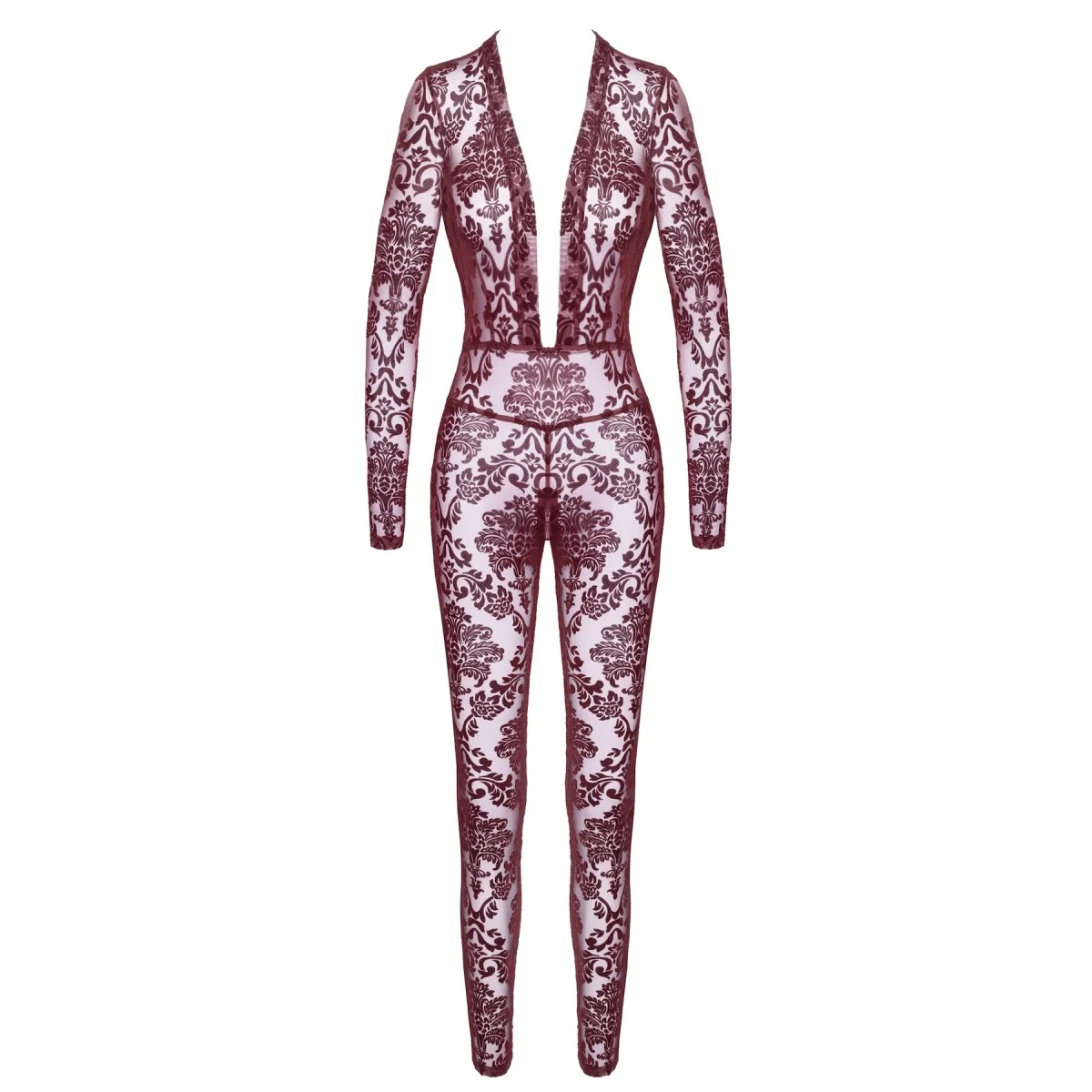 F382 KINK ROYAL OVERALL ROT VON NOIR HANDMADE