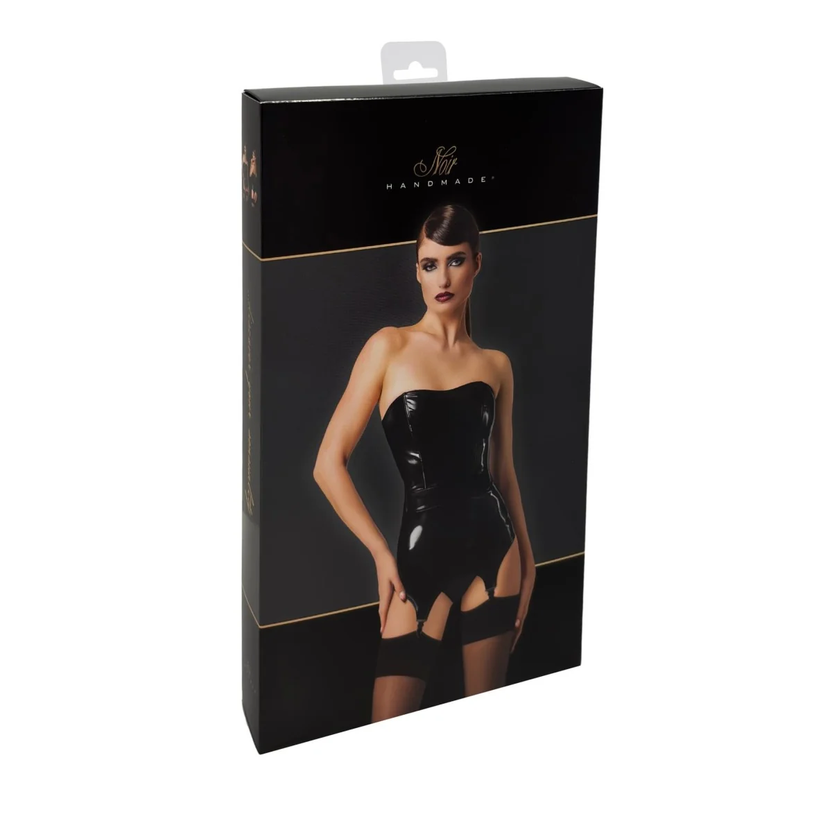 F381 DOMINAE VENOM CORSAGEN-KLEID SCHWARZ VON NOIR HANDMADE KINK ROYAL COLLECTION