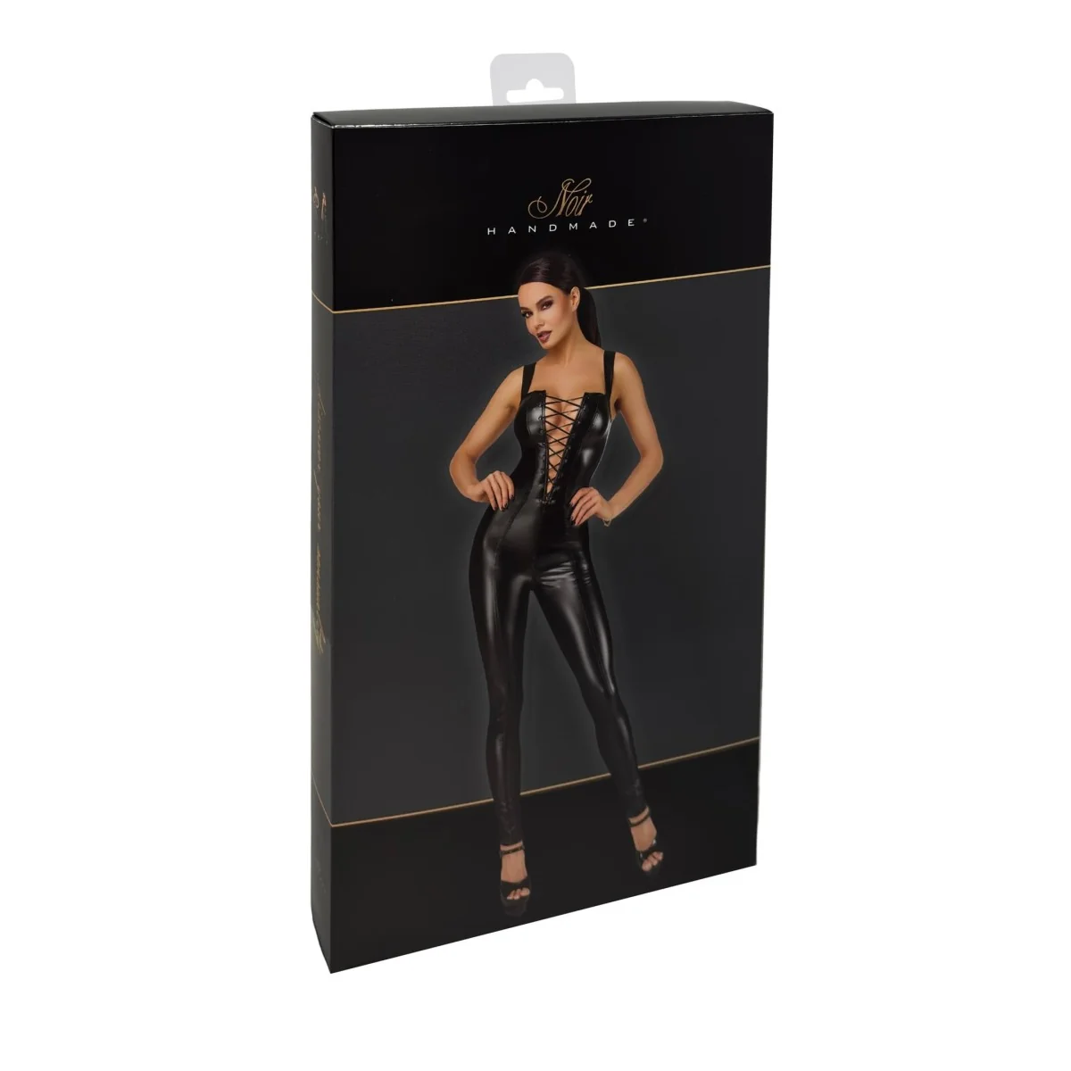 F362 WETLOOK OVERALL VON NOIR HANDMADE