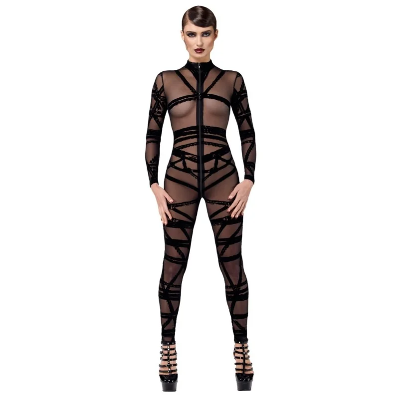 F357 BONDESQUE CATSUIT VON NOIR HANDMADE