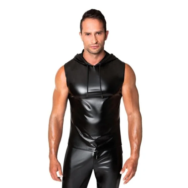 Ärmelloses Kapuzenshirt H081 von Noir Handmade Chaos Collection kaufen | Fesselliebe