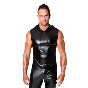 Ärmelloses Kapuzenshirt H081 von Noir Handmade Chaos Collection kaufen | Fesselliebe