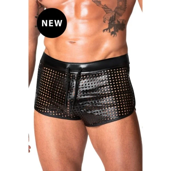 Schwarze Shorts H079 von Noir Handmade Chaos Collection kaufen | Fesselliebe