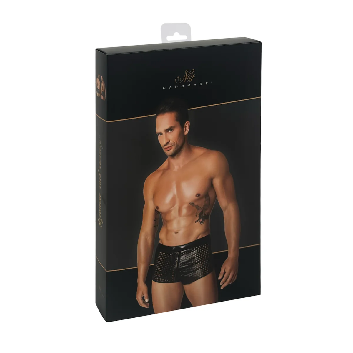 Schwarze Shorts H079 von Noir Handmade Chaos Collection kaufen | Fesselliebe