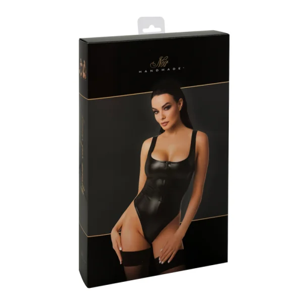 F333 Wetlook Body mit Frontreißverschluss von Noir Handmade kaufen | Fesselliebe