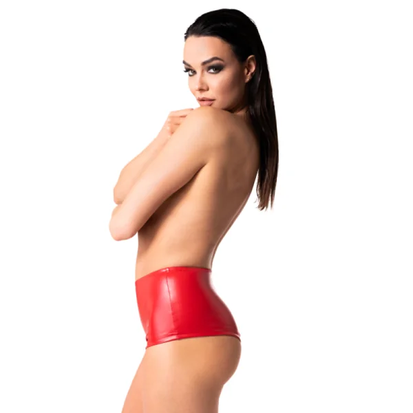 Wetlook Shorts rot F356 von Noir Handmade Orgia Collection kaufen | Fesselliebe