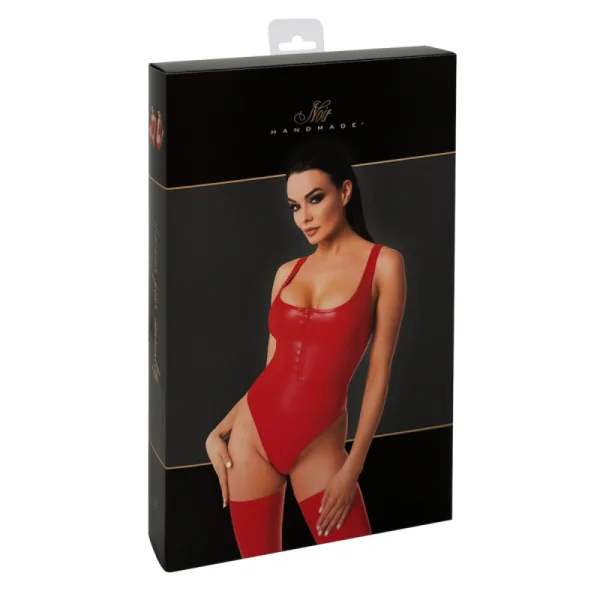 Wetlook Body mit Frontreißverschluss F352 von Noir Handmade kaufen | Fesselliebe