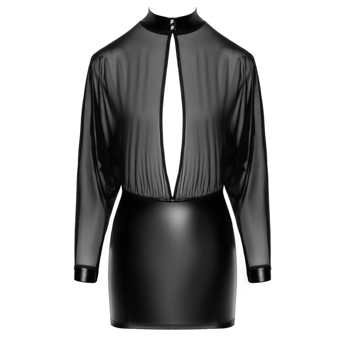 Tüll-Minikleid mit Wetlook F348 von Noir Handmade kaufen | Fesselliebe