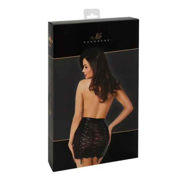 Minrock mit Schnürung F341 von Noir Handmade kaufen | Fesselliebe