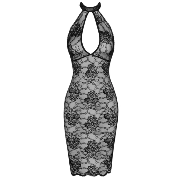 F338 Halblanges Kleid aus Spitze von Noir Handmade kaufen | Fesselliebe