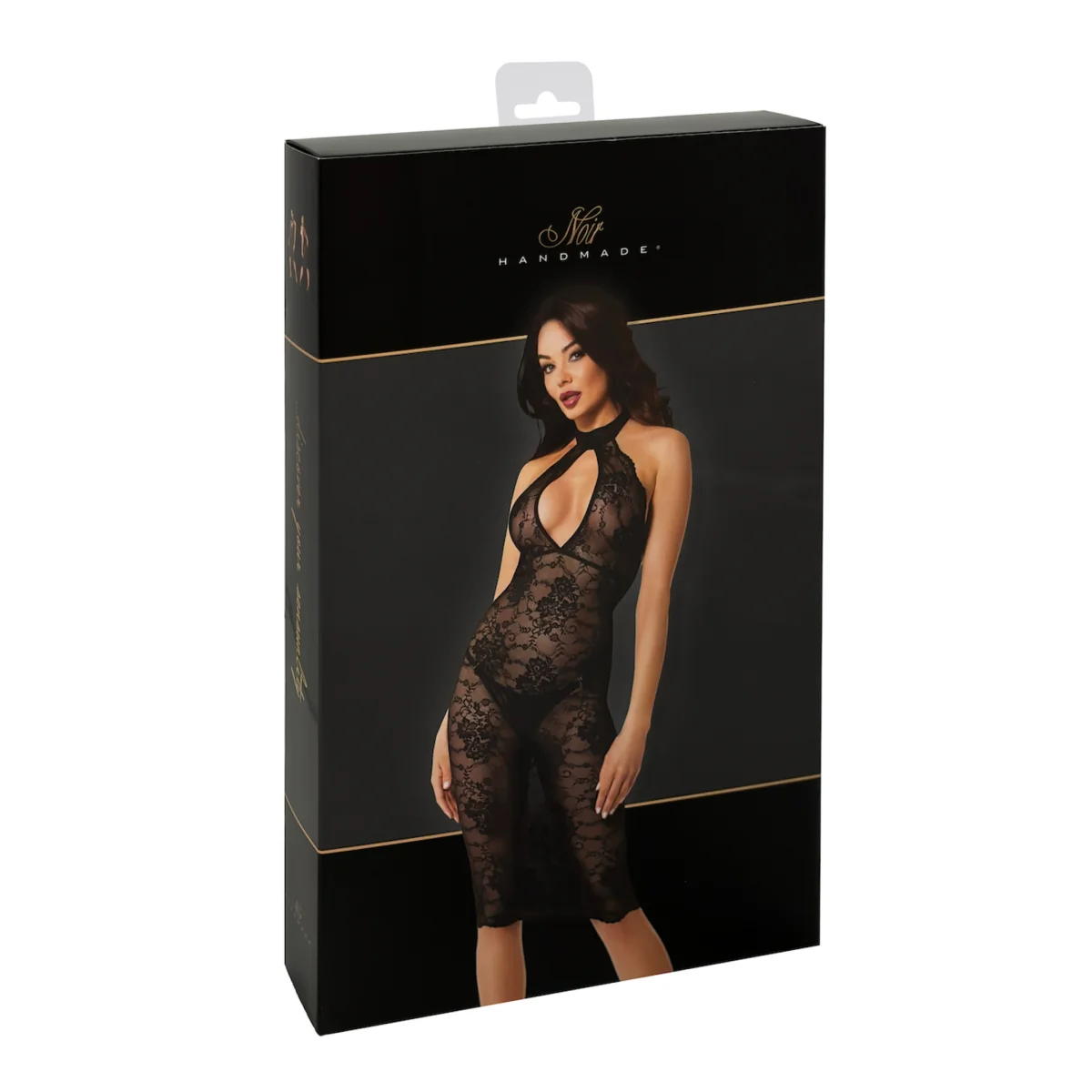 F338 Halblanges Kleid aus Spitze von Noir Handmade kaufen | Fesselliebe