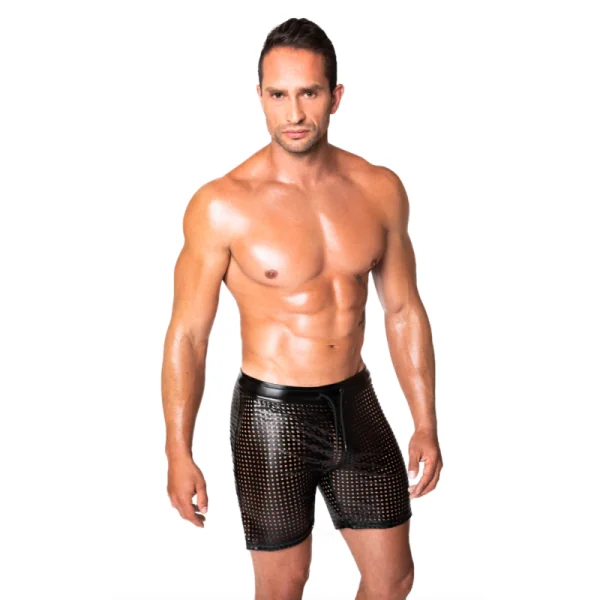 Schwarze Shorts H077 von Noir Handmade Chaos Collection kaufen | Fesselliebe