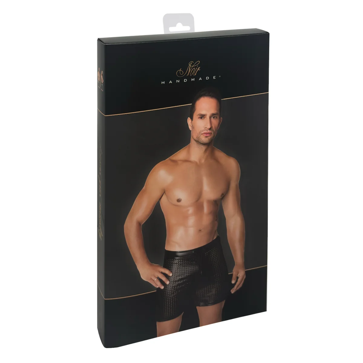 Schwarze Shorts H077 von Noir Handmade Chaos Collection kaufen | Fesselliebe
