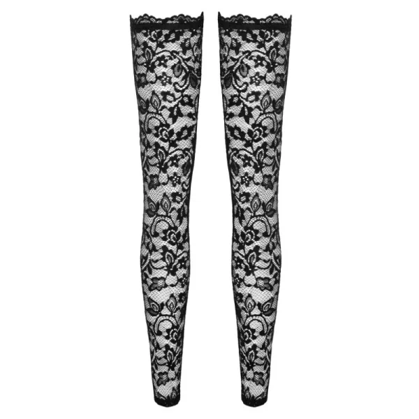 F327 Spitzenstrümpfe von Noir Handmade kaufen | Fesselliebe