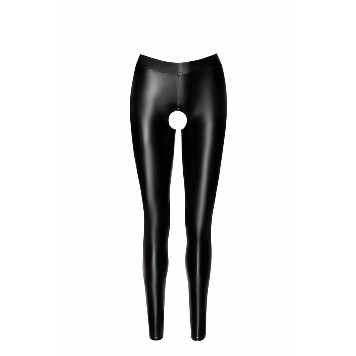 F304 Wetlook Leggings Ouvert von Noir Handmade kaufen | Fesselliebe
