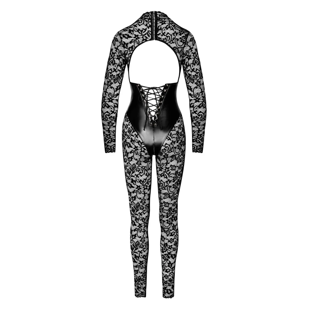 F299 Bodystocking mit Unterbrust-Corsage von Noir Handmade kaufen | Fesselliebe