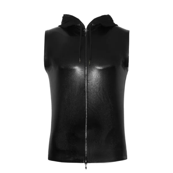 Kapuzenshirt mit Zwei-Wege Zipper H066 von Noir Handmade Alpha Collection kaufen | Fesselliebe