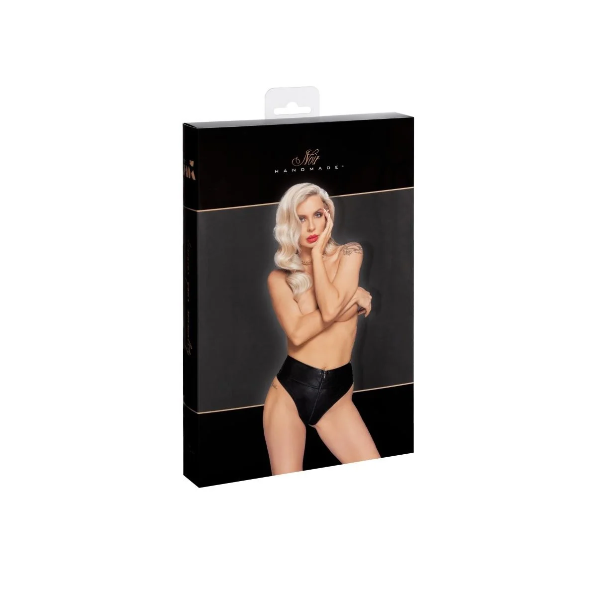 F276 Snake Wetlook Panty mit Reißverschluss von Noir Handmade kaufen | Fesselliebe