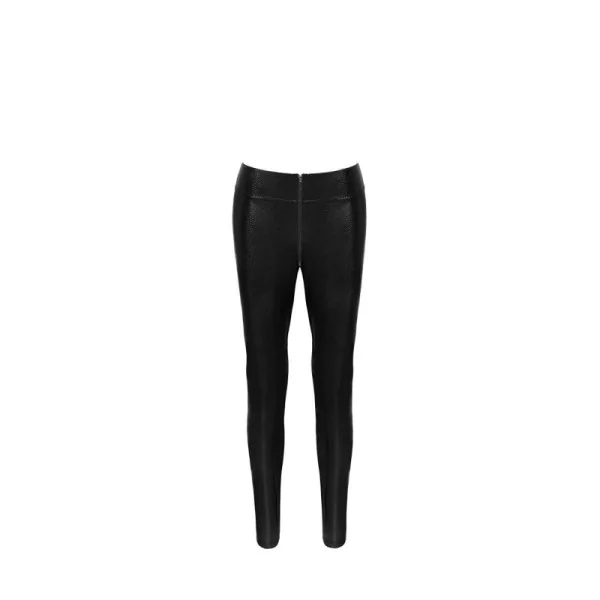 F274 Snake Wetlook Leggings mit Reißverschluss von Noir Handmade kaufen | Fesselliebe