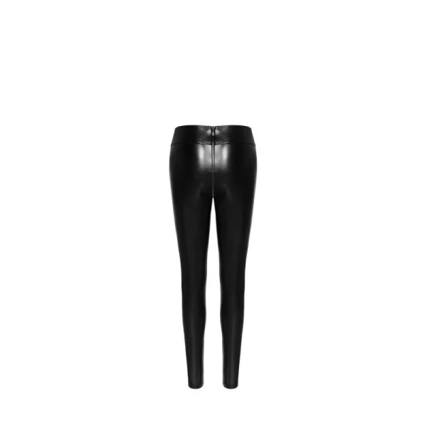 F274 Snake Wetlook Leggings mit Reißverschluss von Noir Handmade kaufen | Fesselliebe