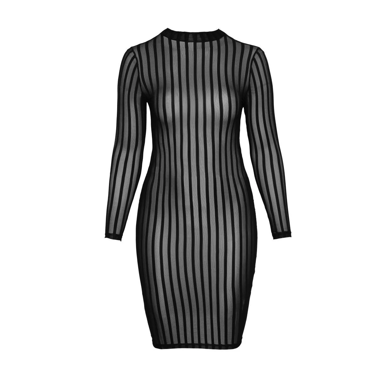 Klassisches Kleid aus Weichem und Elastischen Tüll F270 von Noir Handmade Curve Collection kaufen | Fesselliebe