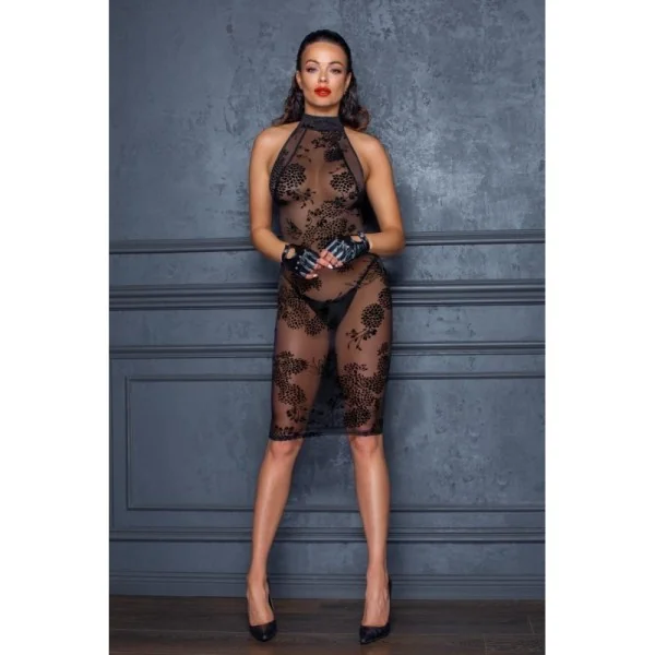 Halblanges Kleid F240 von Noir Handmade Fucking Fabulous Collection kaufen | Fesselliebe