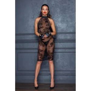 Halblanges Kleid F240 von Noir Handmade Fucking Fabulous Collection kaufen | Fesselliebe