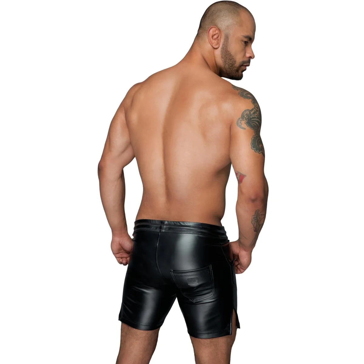 Powerwetlook Shorts H061 von Noir Handmade Missbehaved Collection kaufen | Fesselliebe