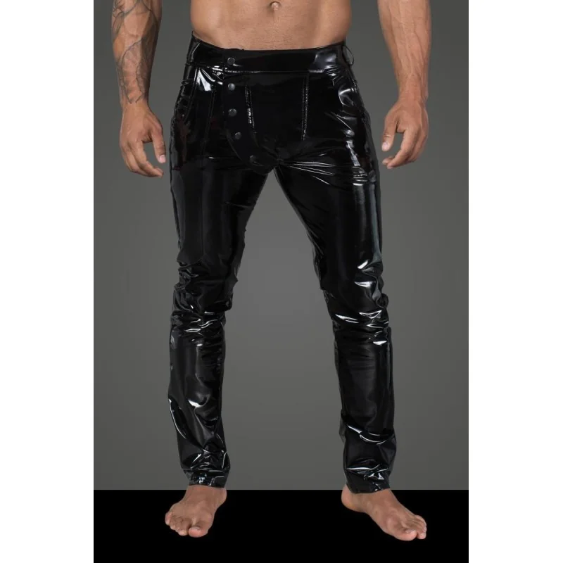Lange Hose aus Elastischem Pvc H060 von Noir Handmade Rebellious Collection kaufen | Fesselliebe