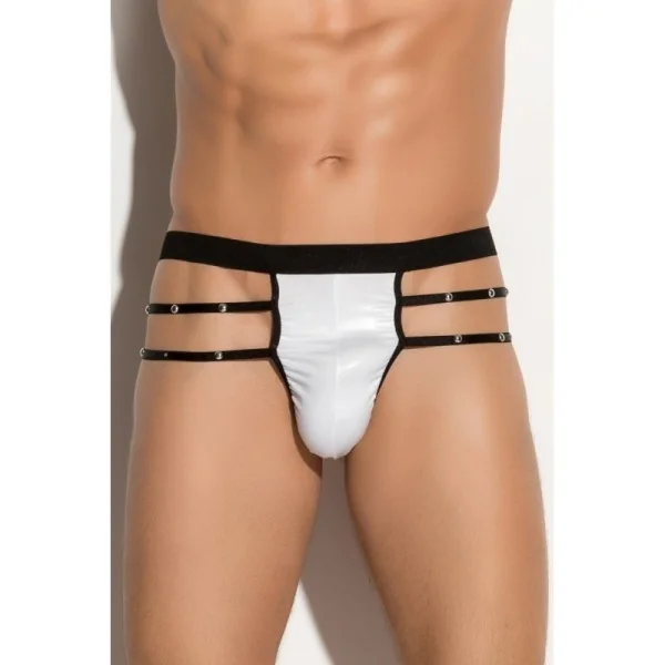 Aron Multistrap Jock G String Weiß von Meseduce kaufen | Fesselliebe