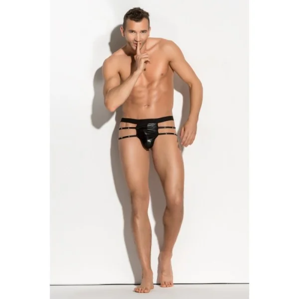 Aron Multistrap Jock G String Schwarz von Meseduce kaufen | Fesselliebe