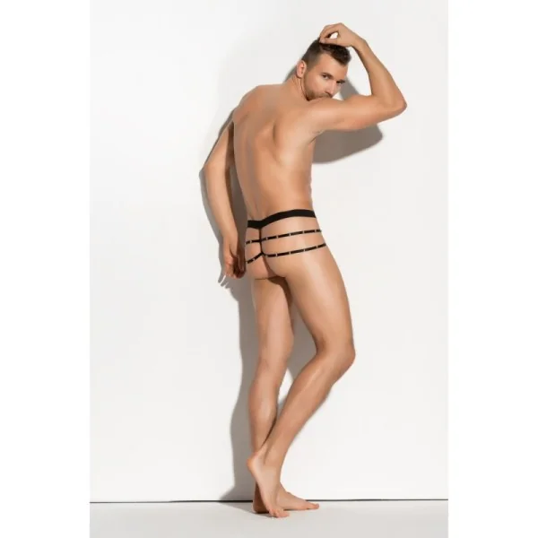 Aron Multistrap Jock G String Schwarz von Meseduce kaufen | Fesselliebe