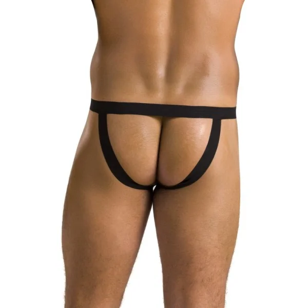 Schwarzer Kunstleder Jockstrap 044 von Passion kaufen | Fesselliebe