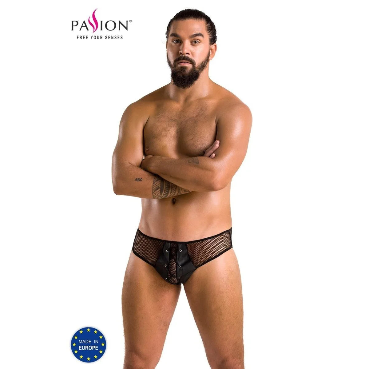 Schwarzer Slip 035 von Passion kaufen | Fesselliebe