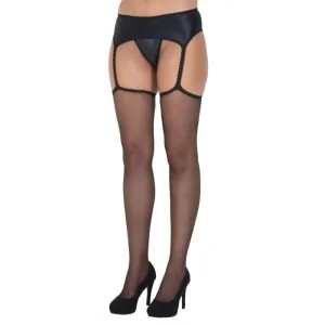 Strümpfe Dona Schwarz von Legg Story kaufen | Fesselliebe