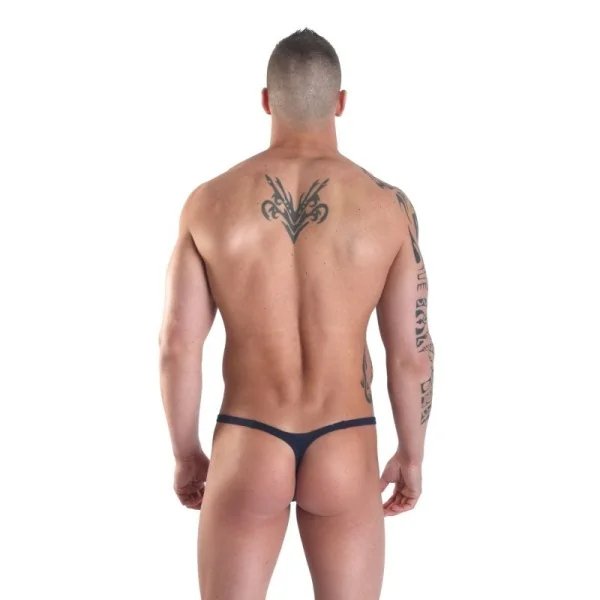 Schwarzer Männer Ministring 99-01 von Look Me kaufen | Fesselliebe