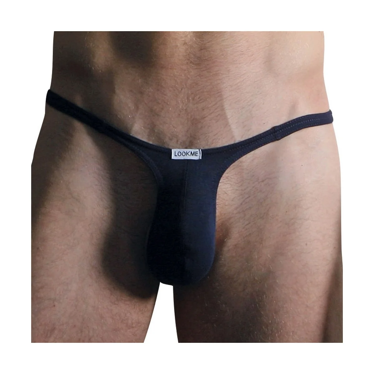 Schwarzer Männer Ministring 99-01 von Look Me kaufen | Fesselliebe