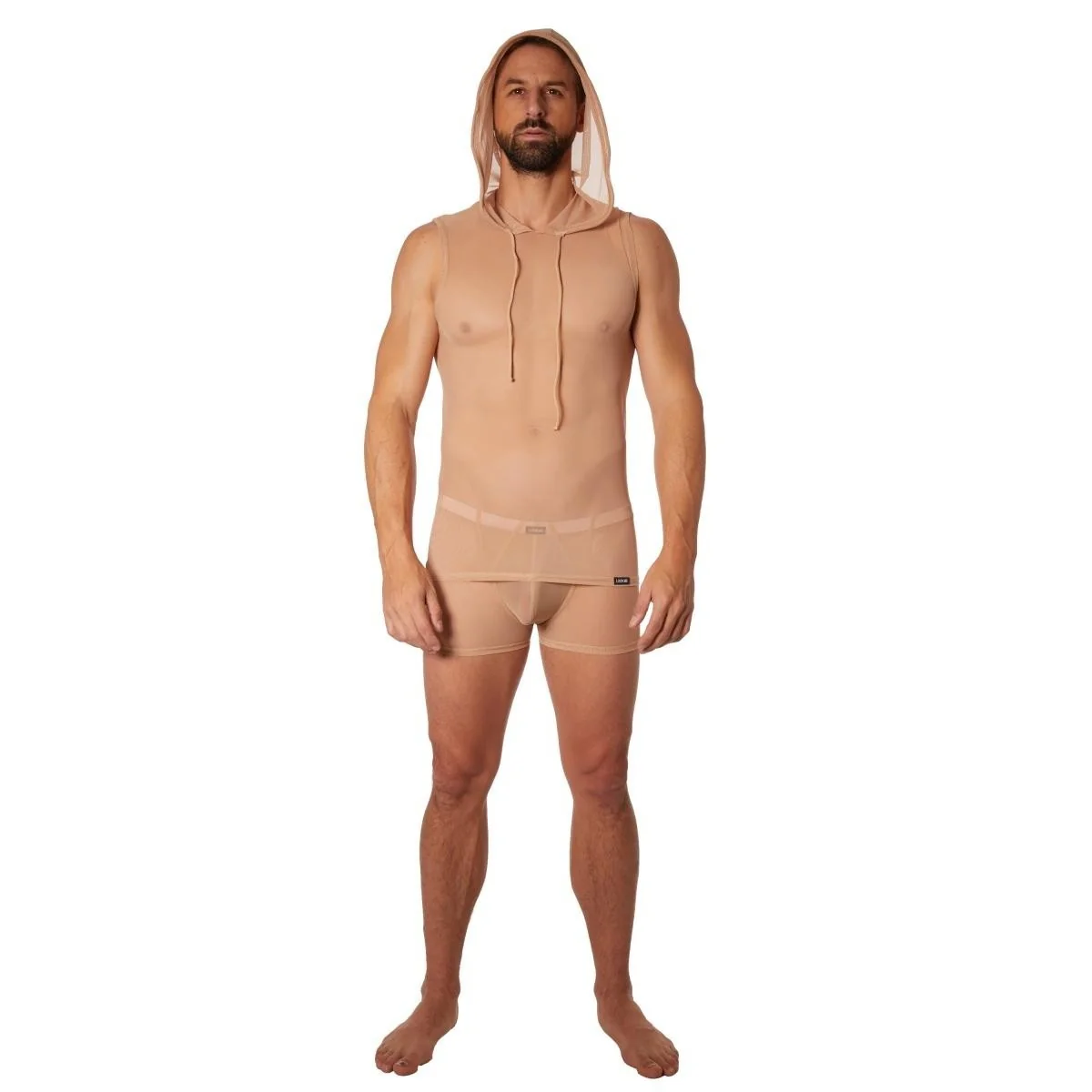 Nude V-Shirt Malibu 2 92-77 von Look Me kaufen | Fesselliebe