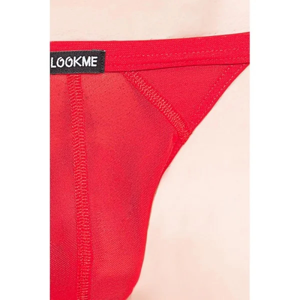 Roter String Malibu 2 92-57 von Look Me kaufen | Fesselliebe