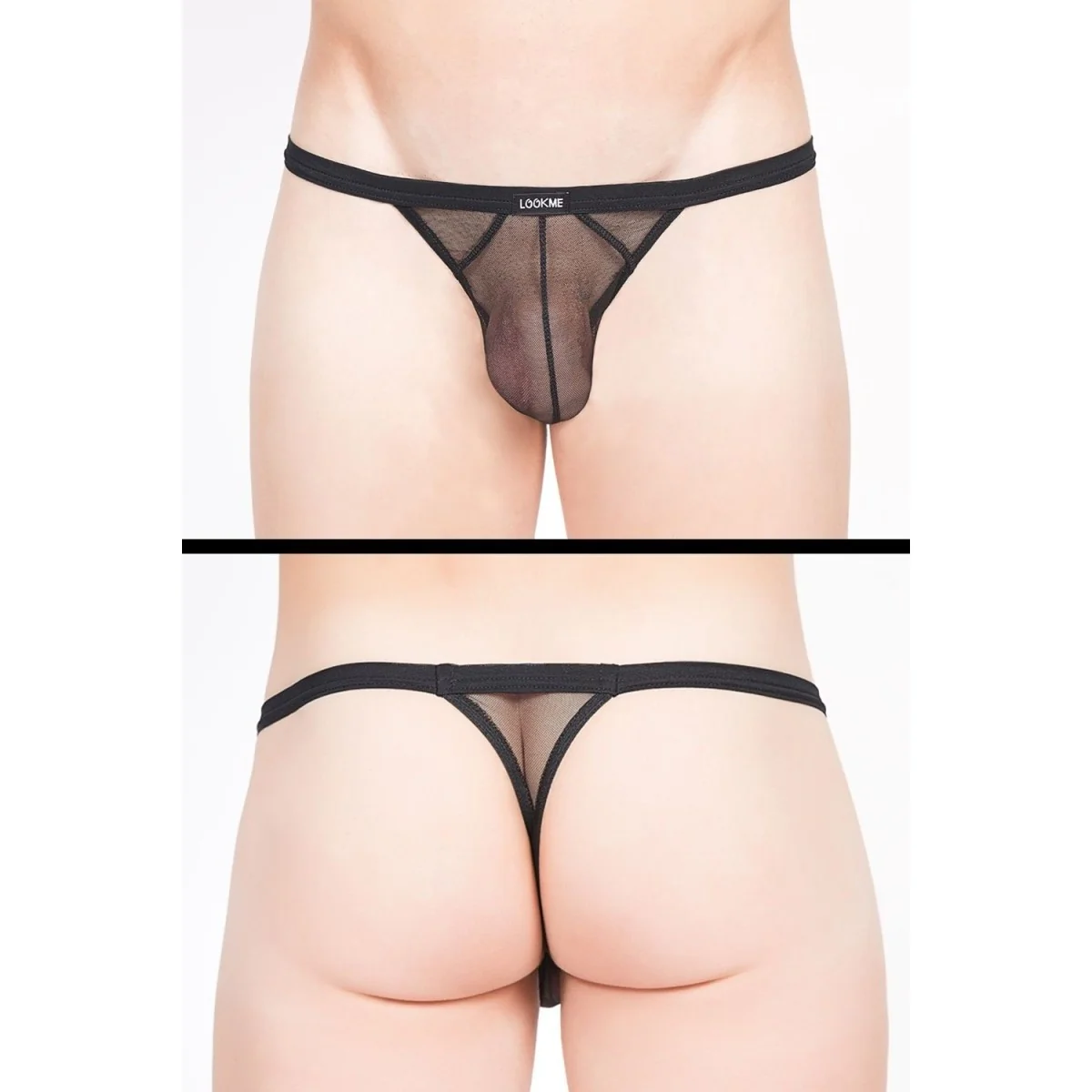 Schwarzer String Malibu 2 92-57 von Look Me kaufen | Fesselliebe