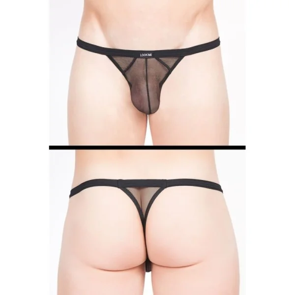 Schwarzer String Malibu 2 92-57 von Look Me kaufen | Fesselliebe