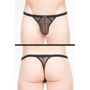 Schwarzer String Malibu 2 92-57 von Look Me kaufen | Fesselliebe