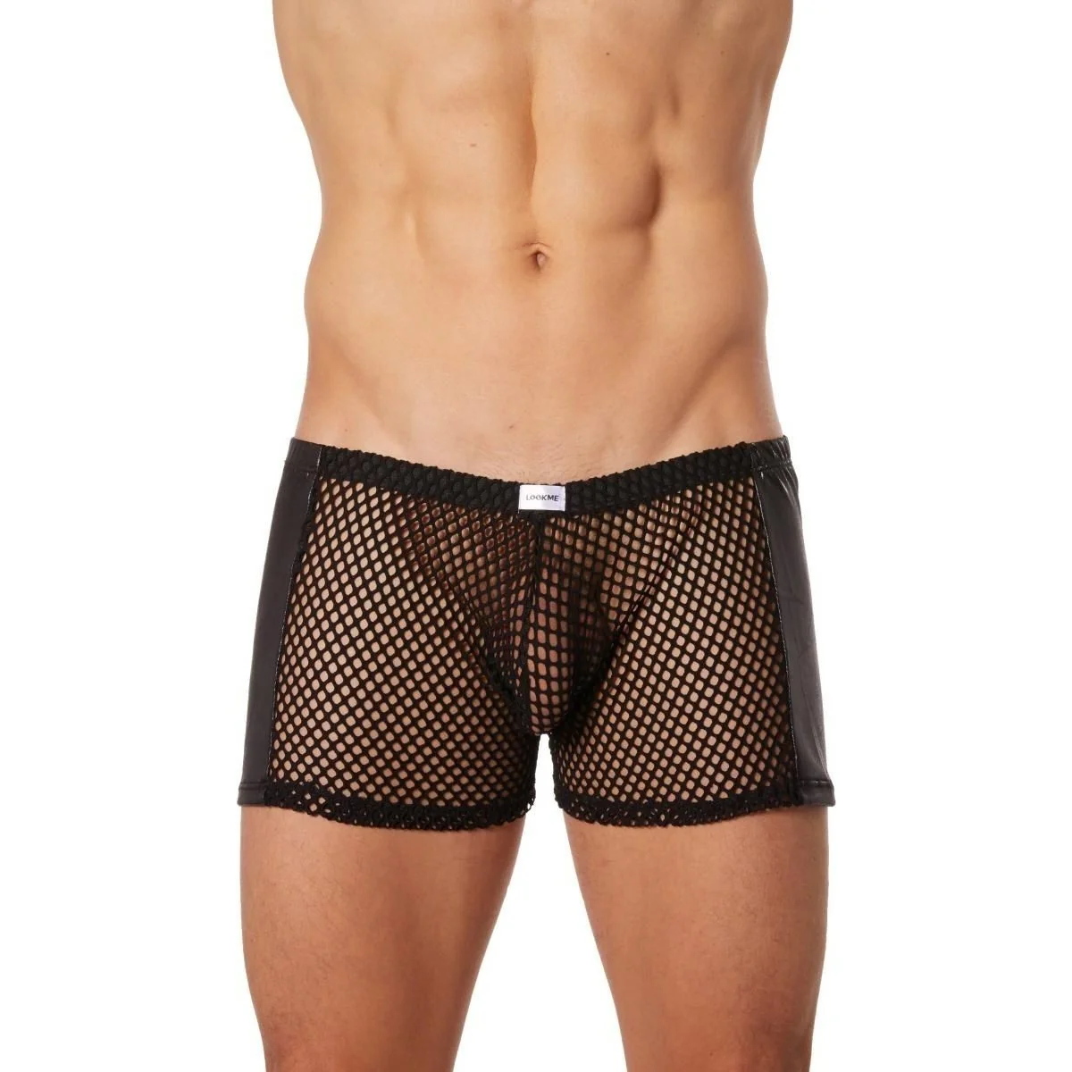 Schwarze Herren Boxer Short 911-67 von Look Me kaufen | Fesselliebe
