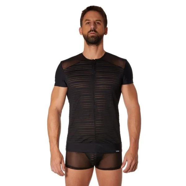 Schwarzes Herren T-Shirt 906-81 von Look Me kaufen | Fesselliebe